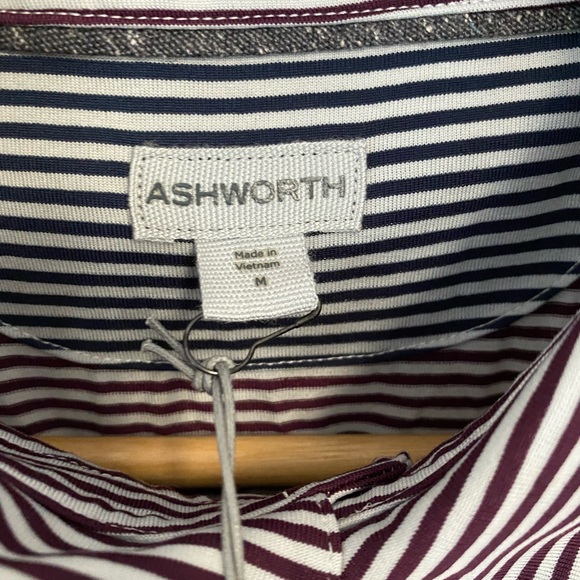 Ashworth • Ez-tec2 Striped Golf Performance Polo Shirt NWT - Picture 4 of 16